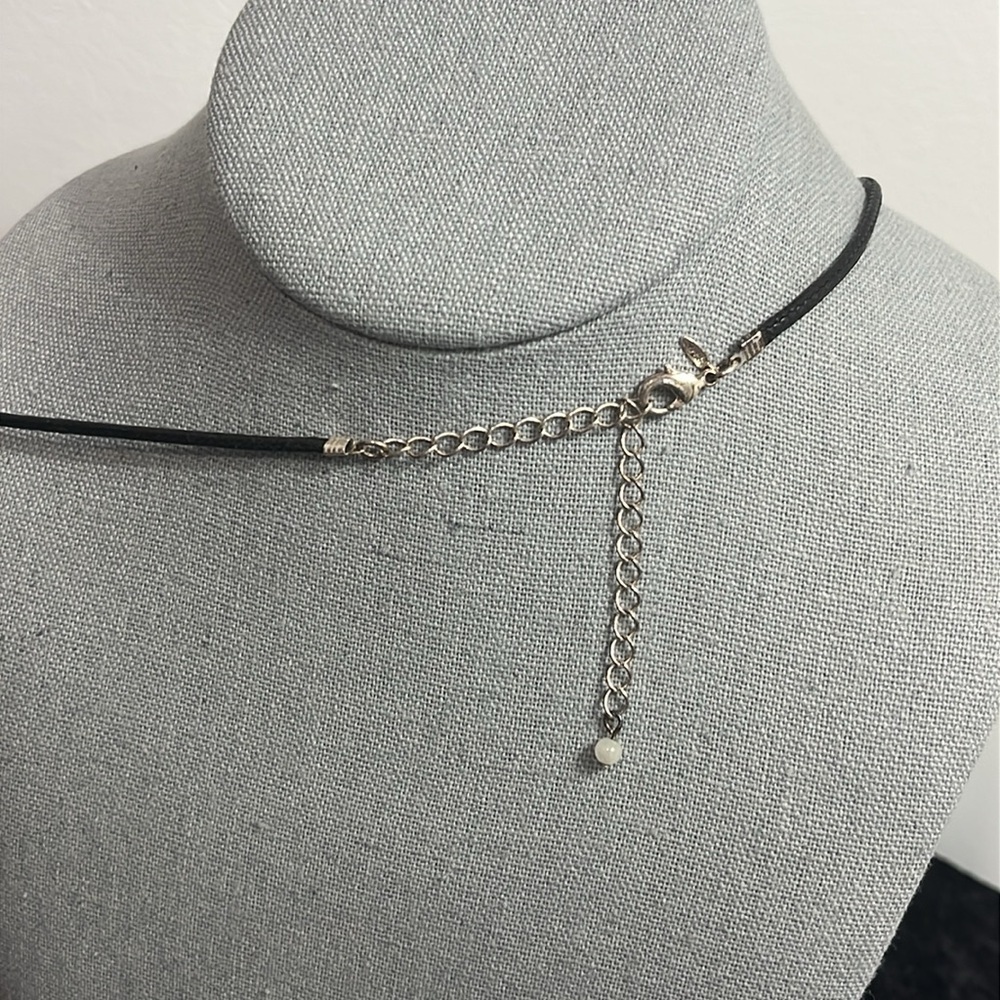 Avon Silvertone Statement Collar Bib Geometric Ne… - image 3